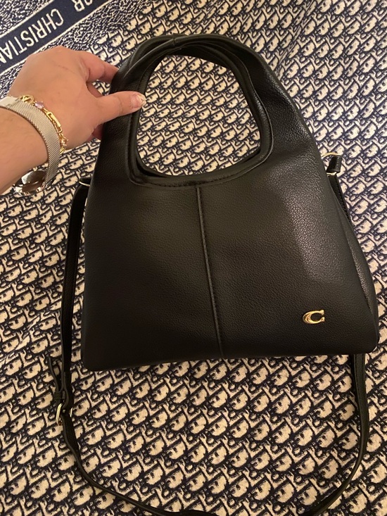 Coach Handbags - Black Women's Top-Handle Leather Tote - Unbranded